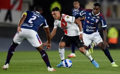 River Plate venció por 2-0 a Fortaleza en el Monumental de Buenos Aires. | Foto: Getty Images.