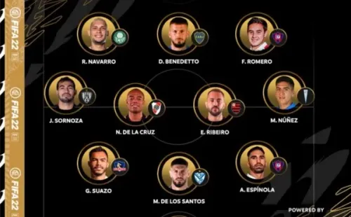 El equipo ideal de la fecha en Copa Libertadores.