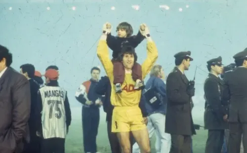 Daniel Morón habló de todo en el aniversario de Colo Colo. / FOTO: Agencia Uno