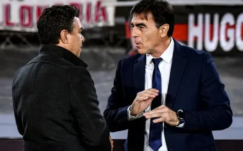 Gustavo Quinteros apostará por su mejor contingente para enfrentar al River Plate de Marcelo Gallardo. | Foto: Getty Images.