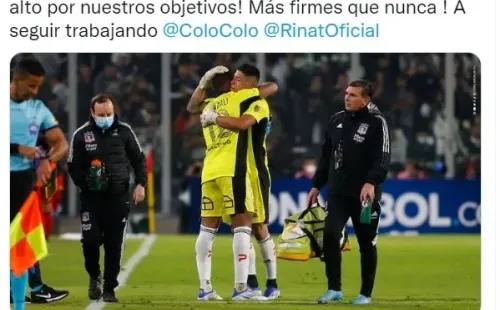 El mensaje de Omar Carabalí en su Twitter. | Foto: Captura.