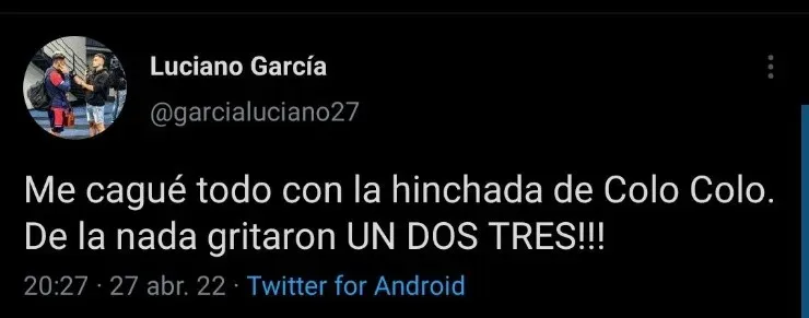 Hinchas argentinos maravillados con los colocolinos