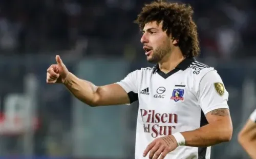 Maximiliano Falcón fue uno de los puntos alto de Colo Colo. Imagen: Agencia Uno