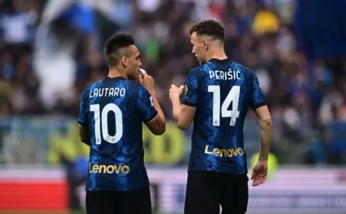 Iván Perisic y Lautaro Martínez le dieron el triunfo al Inter sobre Udinese. Fuente: Getty Images.