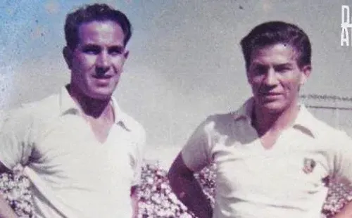 Los hermanos Robledo supieron también ser campeones en Colo Colo. / FOTO: Datos Albos