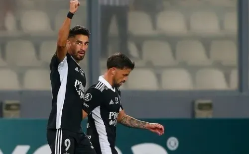 Lucero abrió la cuenta para Colo Colo. / FOTO: Colo Colo