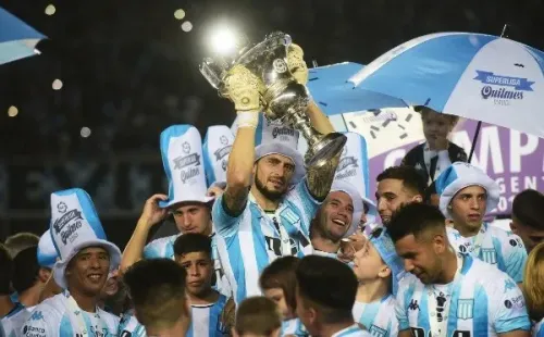 Gabriel Arias fue el arquero titular del Racing campeón en la temporada 2018-2019 del fútbol argentino. | Foto: Agencia UNO.