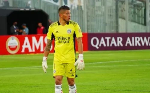 Brayan Cortés ha evolucionado bien de su lesión y se espera sea titular esta noche en el arco de Colo Colo. | Foto: Guillermo Salazar.