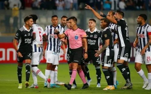 El Cacique alcanzó las siete unidades en esta Copa Libertadores 2022. | Foto: Colo Colo.