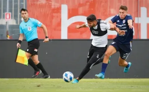 En este año el Sub21 que más acción ha visto es Jeyson Rojas, quien apenas suma 262. Le sigue Vicente Pizarro con 201 y bastante más atrás Daniel Gutiérrez con 91. | Foto: Colo Colo.