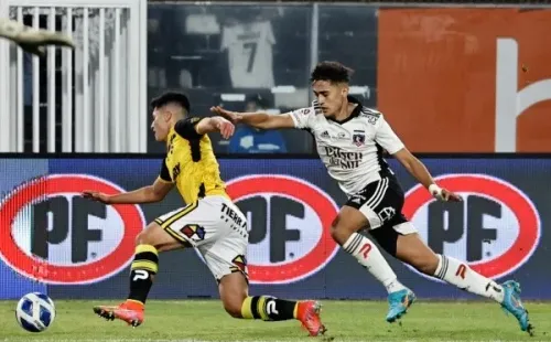 Felipe Yáñez fue uno de los puntos altos de Coquimbo Unido en la derrota ante Colo Colo. Fuente: Agencia UNO.