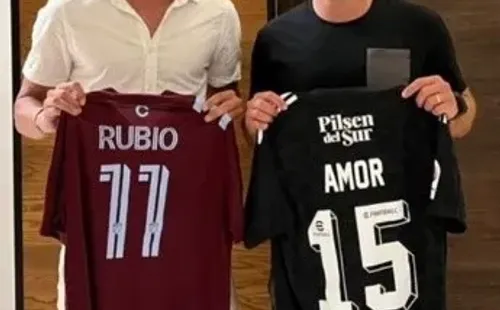 El saludo de Emiliano Amor a Diego Rubio en su cumpleaños. | Foto: Captura.