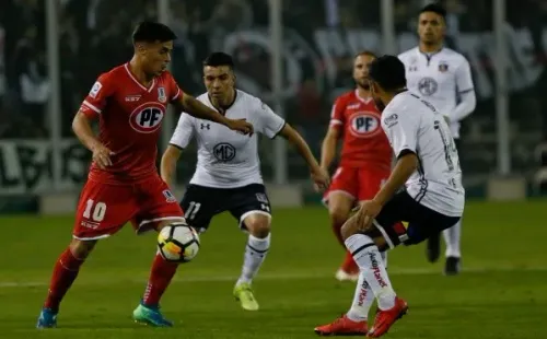 Brian Fernández dejó huella en el Monumental tras jugarle un partidazo a Colo Colo con La Calera en el 2018. | Foto: Agencia UNO.