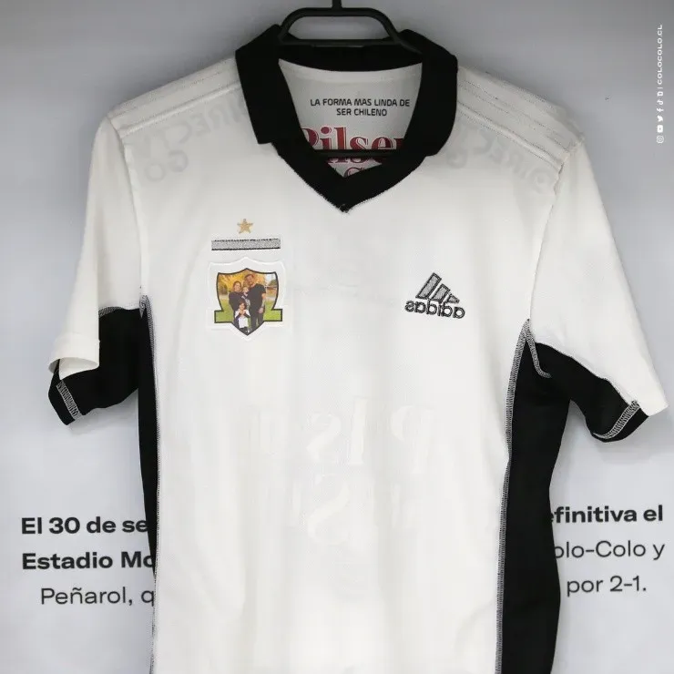 El lindo detalle de la camisetas del Cacique | Imagen: Colo Colo