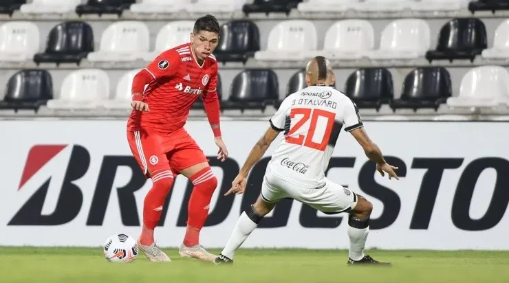 Palacios jugó35 partidos en el año que alacanzó a estar en el Inter de Porto Alegre. | Foto: Agencia UNO.