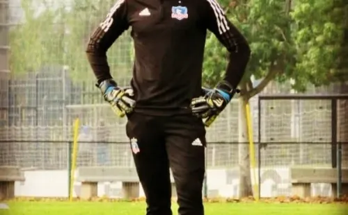 Carlos Ili en Colo Colo. Foto: Sebastián Fuica