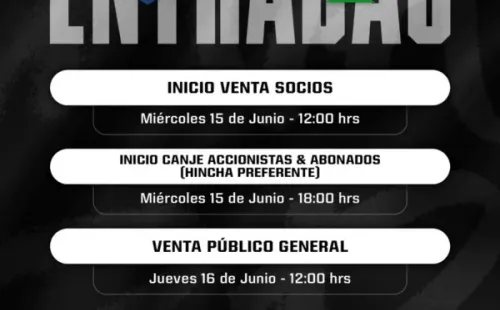 Colo Colo inicia la venta de entradas para el partido ante Deportes Temuco