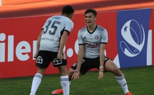 Joan Cruz y Pablo Solari fueron figuras en Colo Colo en la Copa Chile 2021 | Imagen: Agencia Uno