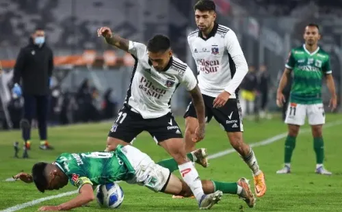 El Cacique no fue capaz de romper el cerco defensivo de Deportes Temuco. | Foto: Agencia UNO.