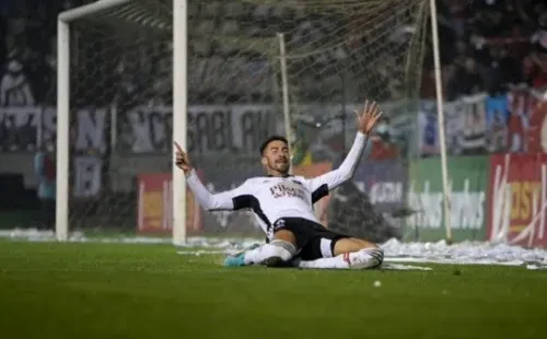 Juan Martín Lucero fue la figura de Colo Colo ante Deportes Temuco. | Imagen: Agencia Uno