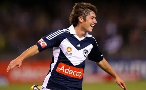 Rojas ganó en el 2013 el pemio a Mejor jugador de la A-League, primera división del fútbol de Australia. | Foto: Getty Images.