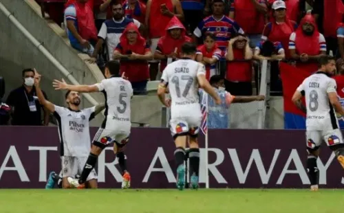 Colo Colo jugó un gran partido ante Fortaleza en Brasil | Imagen: Agencia Uno