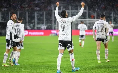Juan Martín Lucero abrió la cuenta y llegó a siete goles en el presente Campeonato Nacional 2022. | Foto: Agencia UNO.