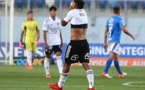 Santiago Bravo ante Audax Italiano