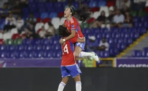 Camila Sáez puso el primero para La Roja | Imagen: Conmebol