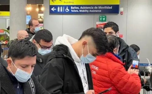 Pablo Solari en la víspera de su vuelo a Argentina | Imagen: Dale Albo