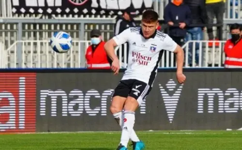 Leonardo Gil en su partido ante Audax Italiano | Imagen: Guillermo Salazar