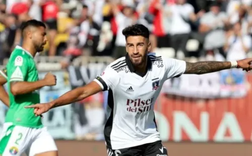 Juan Martín Lucero marcó su noveno gol en el Campeonato | Imagen: Guillermo Salazar