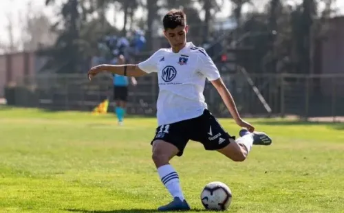 Martín Larraín en el Fútbol Joven de Colo Colo