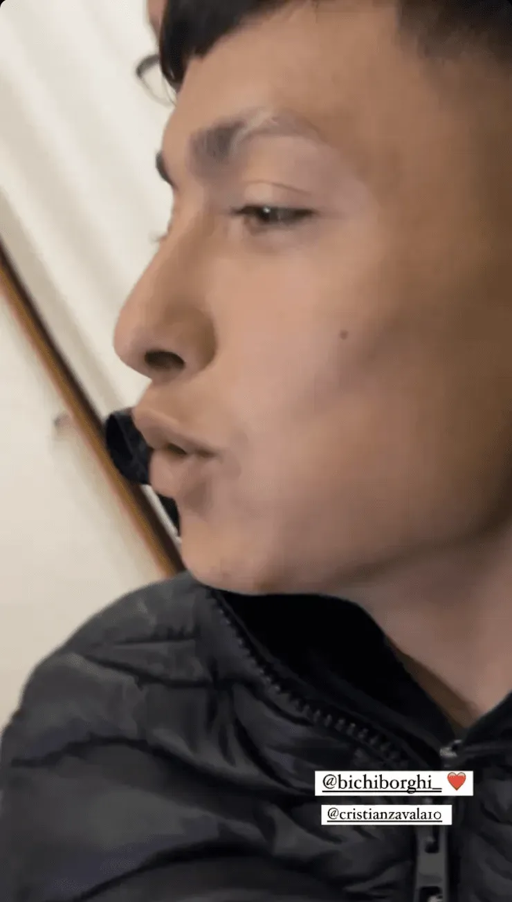 El besito de Zavala a Bichi Borghi