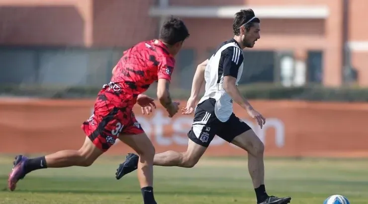 Marco Rojas está cerca de ponerse a punto físicamente en el Cacique. | Foto: Colo Colo.