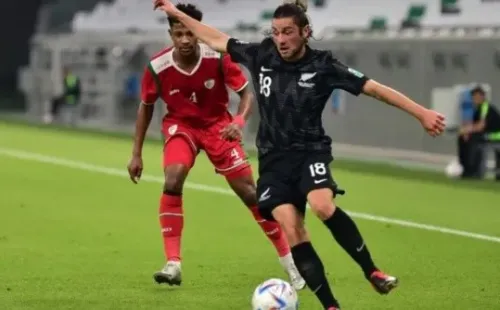 Marco Rojas defendiendo a la camiseta de Nueva Zelanda | Imagen archivo