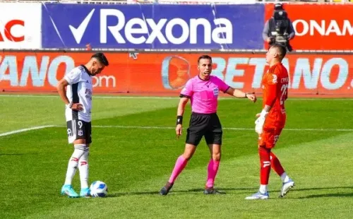 Juan Martín Lucero abrió la cuenta para el Cacique. | Foto: Guillermo Salazar.
