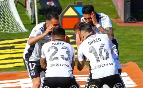 La nueva celebración de Colo Colo | Imagen: Guille Salazar