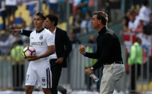 Suazo terminaría siendo uno de los constantes en el equipo de Pablo Guede. | Foto: Agencia UNO.
