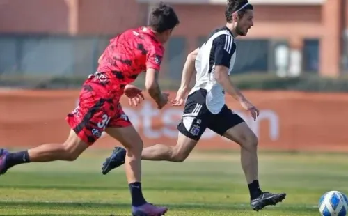 Marco Rojas ha mostrado cosas interesantes en los amistosos a puertas cerradas con el Cacique. | Foto: Colo Colo.
