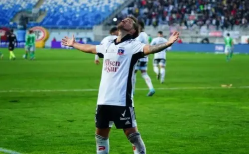 Gabriel Costa marcó el agónico tanto de Colo Colo ante Audax Italiano | Imagen: Guillermo Salazar