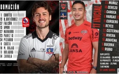 Formaciones de Colo Colo y Ñublense para esta tarde en Chillán.