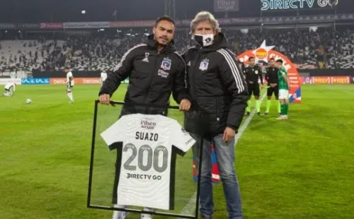 Gabriel Suazo acumula más de 200 partidos con Colo Colo | Imagen: Agencia Uno