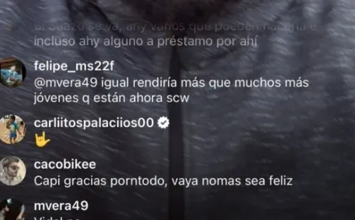 La colocolina reacción de Carlos Palacios: | Imagen: Captura Dale Albo