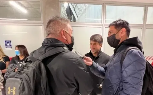 Claudio Borghi y Moisés Villarroel se reencuentran en La Calera | Imagen: Dale Albo