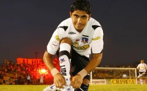 Miguel Riffo ganó siete títulos nacionales con la camiseta de Colo Colo. | Foto: Archivo.