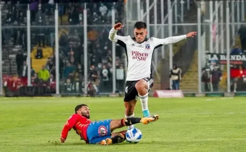 Vicente Pizarro fue una de las buenas figuras en la goleada sobre Unión Española. | Foto: Guillermo Salazar.