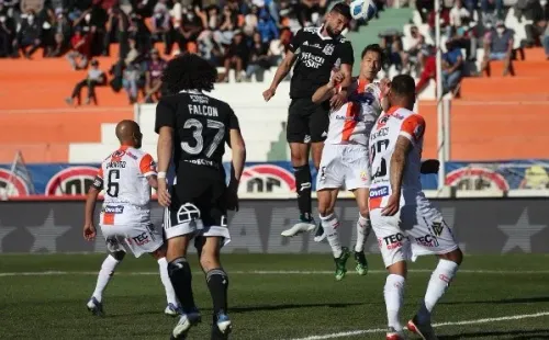 El Cacique mantuvo a raya cualquier intento de gol por de Cobresal. | Foto: Agencia UNO.