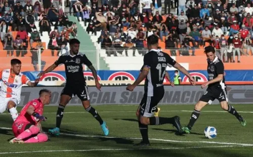 Colo Colo perdonó alguna buenas chances en la segunda mitad antes de llegar al 2-0 de Oroz. | Foto: Agencia UNO.