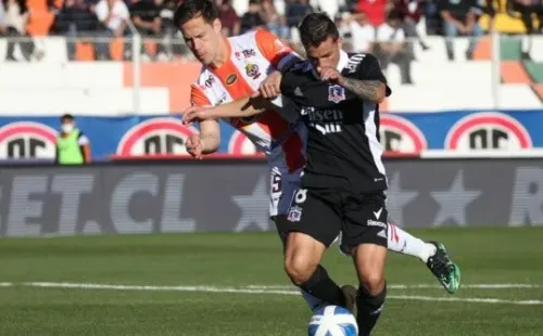 Gabriel Costa realizó labores de enlace ante Cobresal | Imagen: Agencia Uno